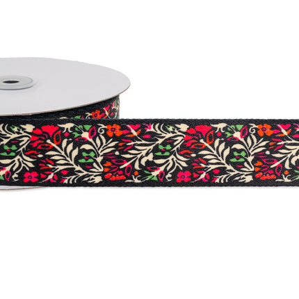 Webbing Shiny Printed Webbing for Bag Making - 38mm Wide - Price per Meter - ThreadandTrimmings