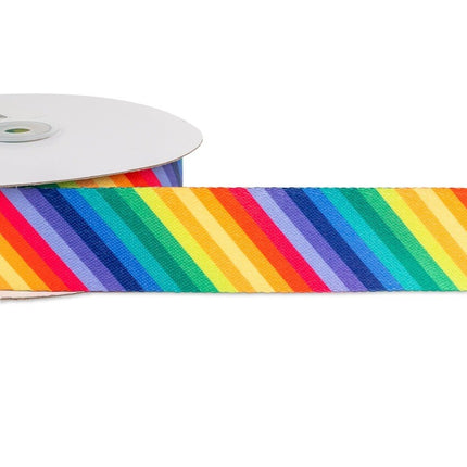 Webbing Shiny Printed Webbing for Bag Making - 38mm Wide - Price per Meter - ThreadandTrimmings