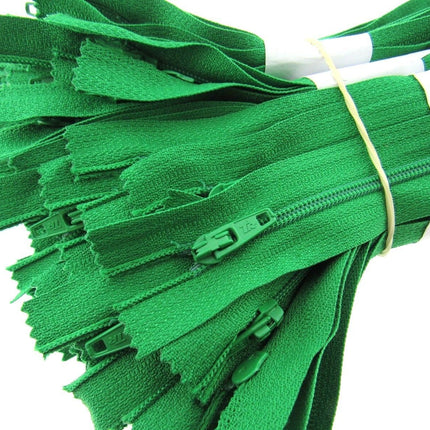 Nylon Closed End Zips 9" - 23cm / 26 Colours / Matching Zip Puller /Trebla Brand