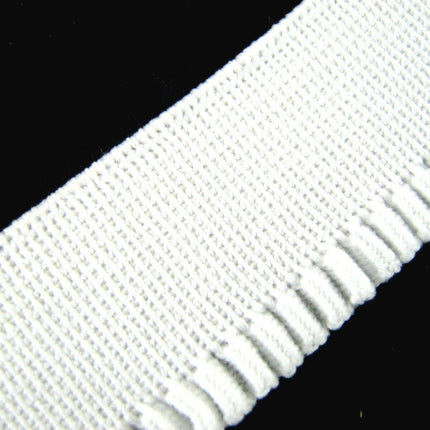 Underpants Elastic With Frill - 25mm Wide - ThreadandTrimmings