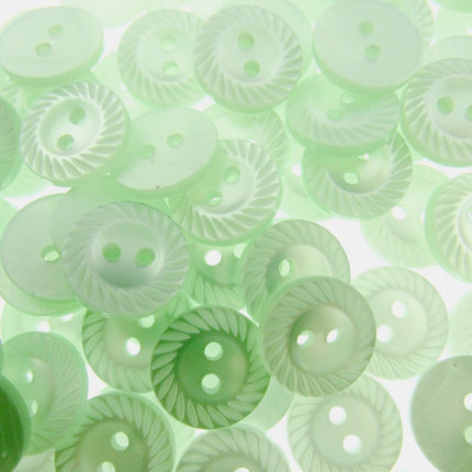 Round Milled Edge Baby Buttons Ideal Knit & Baby Wear Buttons 7 Colours - ThreadandTrimmings