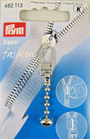 Fashion Zip Puller by Prym / Zipper Pull - Easy Grab - Ring Pull for Sore Hands - ThreadandTrimmings