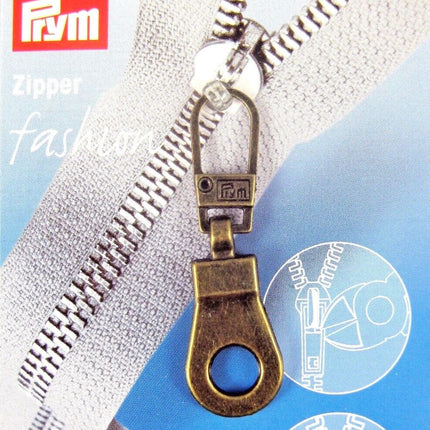 Fashion Zip Puller by Prym / Zipper Pull - Easy Grab - Ring Pull for Sore Hands - ThreadandTrimmings
