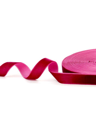 Velvet Ribbon Trimming Tape 9mm Wide Assorted Colours - ThreadandTrimmings