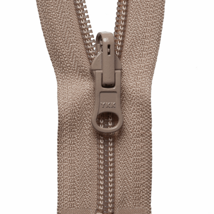 YKK SLEEPING BAG ZIP with REVERSIBLE ZIP PULLER - 245cm / 96 " - #5 ZIP CHAIN - ThreadandTrimmings