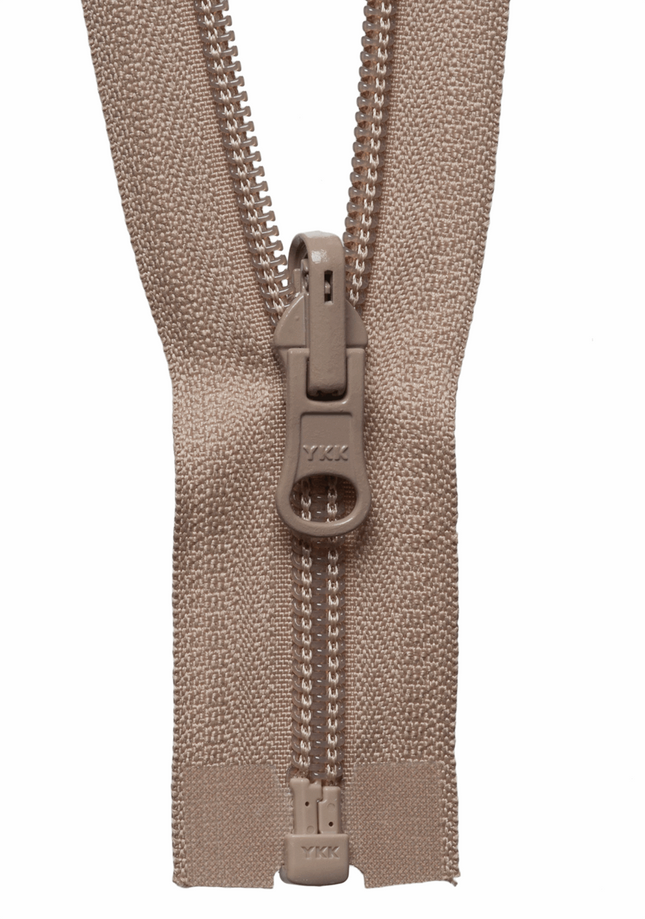 YKK SLEEPING BAG ZIP with REVERSIBLE ZIP PULLER - 245cm / 96 " - #5 ZIP CHAIN - ThreadandTrimmings