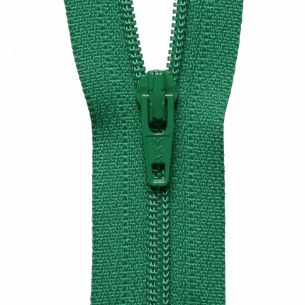 YKK Lightweight Open End Nylon Zips - 3mm wide teeth - 10" / 12" / 14" / 16" - ThreadandTrimmings