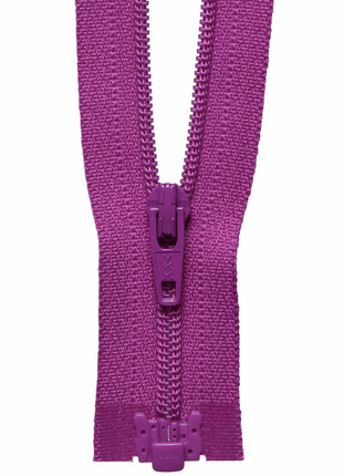 YKK Lightweight Open End Nylon Zips - 3mm wide teeth - 10" / 12" / 14" / 16" - ThreadandTrimmings