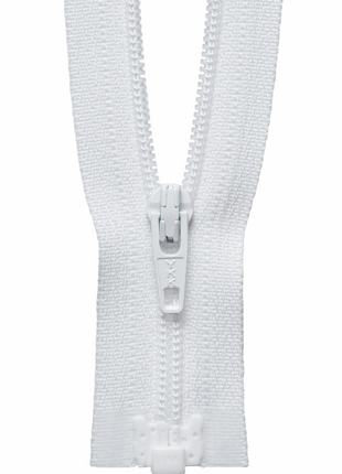 YKK Lightweight Open End Nylon Zips - 3mm wide teeth - 10" / 12" / 14" / 16" - ThreadandTrimmings