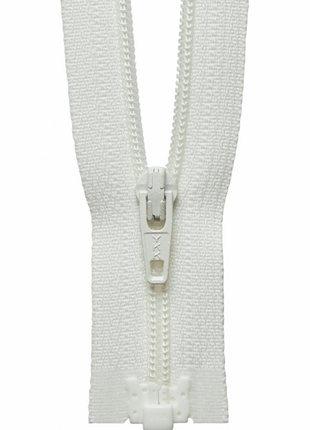 YKK Lightweight Open End Nylon Zips - 3mm wide teeth - 10" / 12" / 14" / 16" - ThreadandTrimmings