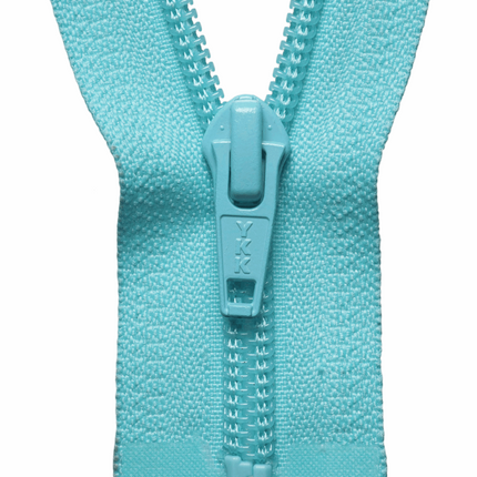 YKK Nylon Open End Zips 18" 20" 22" 24" 5mm Teeth 25 Colours - ThreadandTrimmings