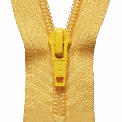 YKK Nylon Open End Zips 26" 28" 30" 32" 5mm Teeth 25 Colours - ThreadandTrimmings