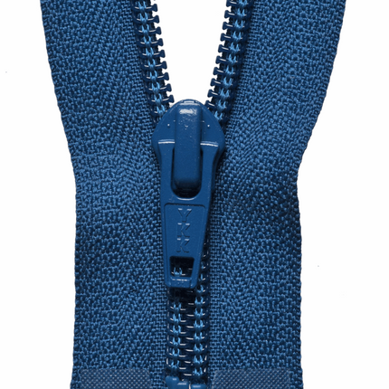 YKK Nylon Open End Zips 26" 28" 30" 32" 5mm Teeth 25 Colours - ThreadandTrimmings