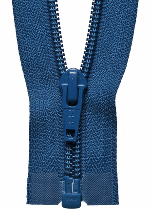 YKK Nylon Open End Zips 26" 28" 30" 32" 5mm Teeth 25 Colours - ThreadandTrimmings