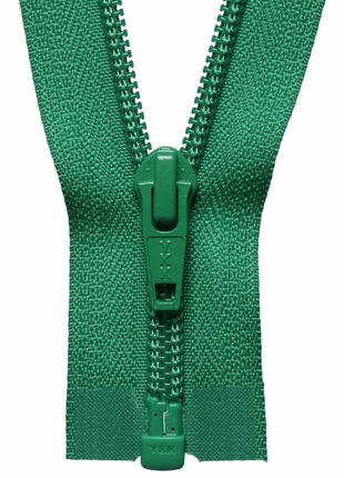 YKK Nylon Open End Zips 18" 20" 22" 24" 5mm Teeth 25 Colours - ThreadandTrimmings