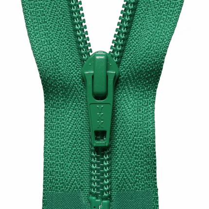 YKK Nylon Open End Zips 18" 20" 22" 24" 5mm Teeth 25 Colours - ThreadandTrimmings