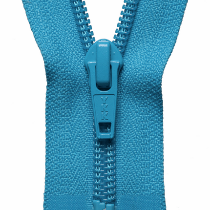 YKK Nylon Open End Zips 26" 28" 30" 32" 5mm Teeth 25 Colours - ThreadandTrimmings