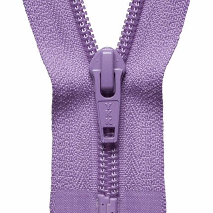 YKK Nylon Open End Zips 26" 28" 30" 32" 5mm Teeth 25 Colours - ThreadandTrimmings