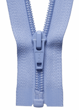 YKK Nylon Open End Zips - Col 268 - Iris - ThreadandTrimmings