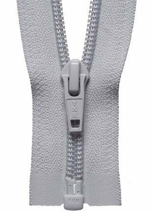 YKK Nylon Open End Zips 18" 20" 22" 24" 5mm Teeth 25 Colours - ThreadandTrimmings