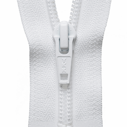 YKK Nylon Open End Zips 10" 12" 14" 16" 5mm Teeth 25 Colours - ThreadandTrimmings