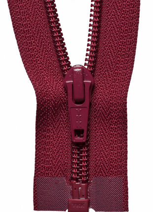 YKK Nylon Open End Zips 18" 20" 22" 24" 5mm Teeth 25 Colours - ThreadandTrimmings