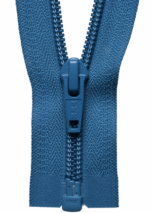 YKK Nylon Open End Zips 26" 28" 30" 32" 5mm Teeth 25 Colours - ThreadandTrimmings