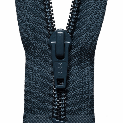 YKK Nylon Open End Zips 26" 28" 30" 32" 5mm Teeth 25 Colours - ThreadandTrimmings
