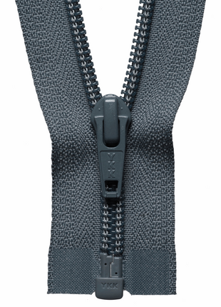 YKK Nylon Open End Zips 26" 28" 30" 32" 5mm Teeth 25 Colours - ThreadandTrimmings