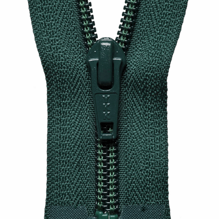 YKK Nylon Open End Zips 26" 28" 30" 32" 5mm Teeth 25 Colours - ThreadandTrimmings