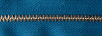 Brass Jean Zips by YKK - 7 Colours & 5 Sizes - Use For Jeans, Cords & Trousers