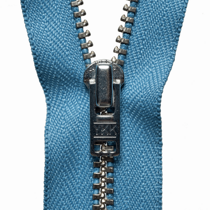 Metal Trouser Zips with Strong Metal Teeth by YKK Autolock Slider 6" 7" 8" 9" - ThreadandTrimmings