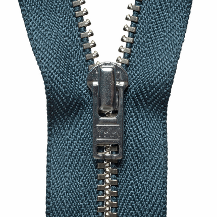 Metal Trouser Zips with Strong Metal Teeth by YKK Autolock Slider 6" 7" 8" 9" - ThreadandTrimmings