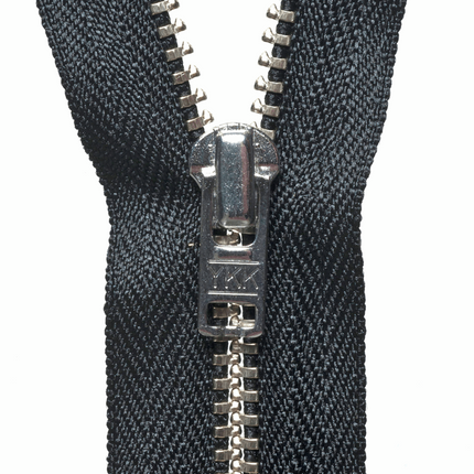 Metal Trouser Zips with Strong Metal Teeth by YKK Autolock Slider 6" 7" 8" 9" - ThreadandTrimmings