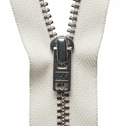 Metal Trouser Zips with Strong Metal Teeth by YKK Autolock Slider 6" 7" 8" 9" - ThreadandTrimmings